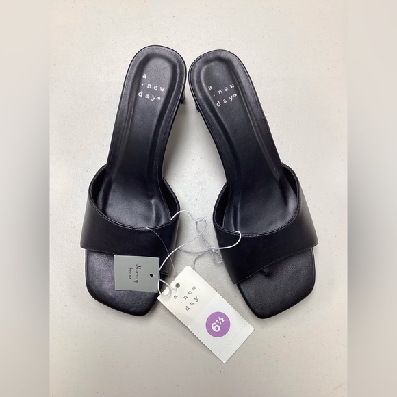 Women's A New Day Lindie Mule Heels Size 6.5 - Picture 4 of 6